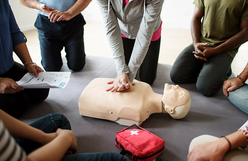 dcas approved cpr training Dubai